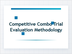 A Method for Evaluating Competitive Combo Trials